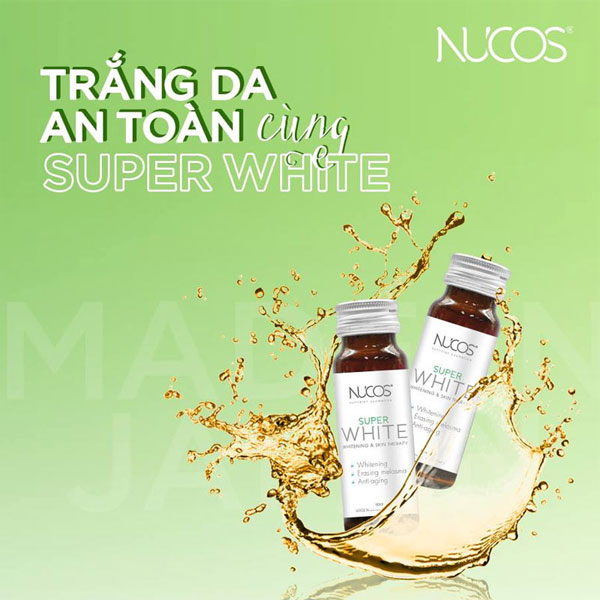 Nước Uống Collagen Nucos Super White Sáng Da